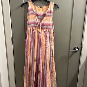 Free people wide leg jumper size small